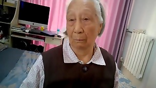 Grey Japanese Grannie Gets Disciplined
